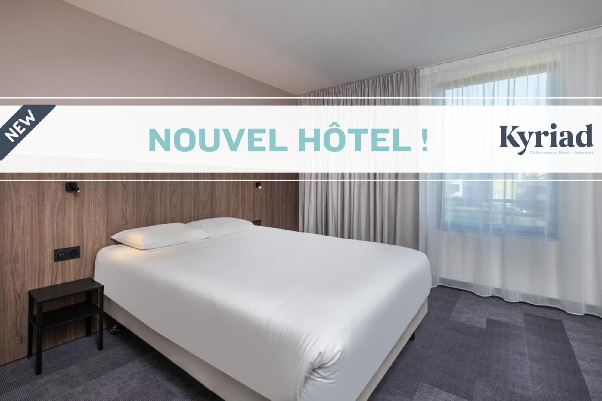 Kyriad Chateauroux Nord - Aeroport Deols Екстер'єр фото