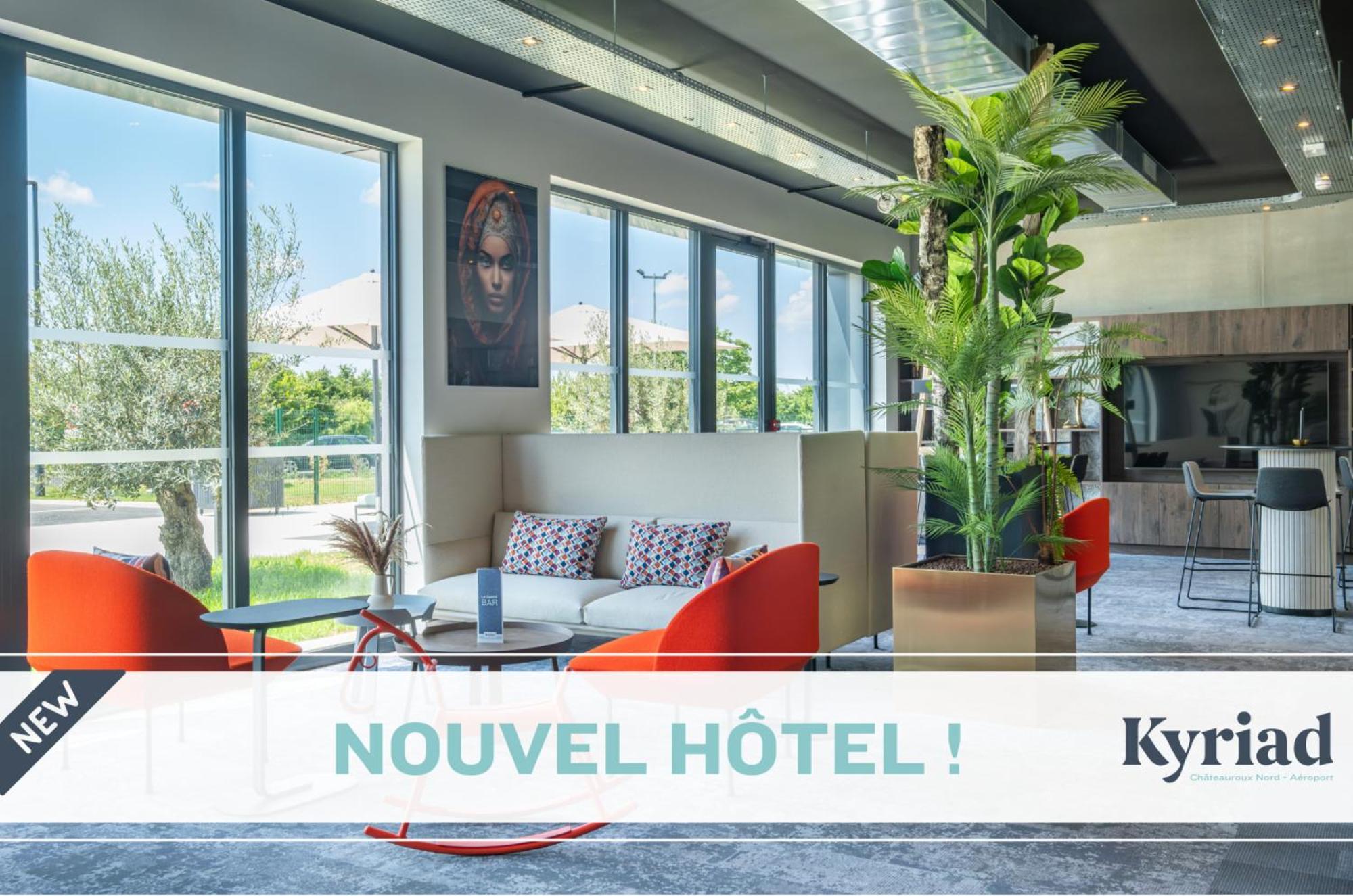 Kyriad Chateauroux Nord - Aeroport Deols Екстер'єр фото